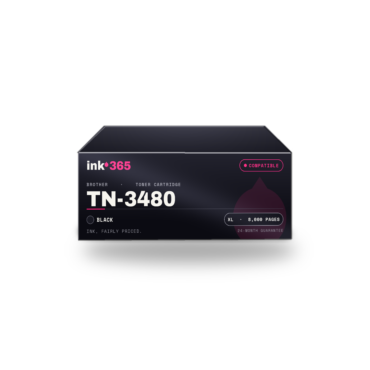 Brother TN-3480 Black Compatible Laser Toner Twin Pack – 2 x 8,000 Pages