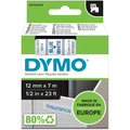 Dymo 45014 D1 Label Tape 12mm x 7m Blue on White (S0720540)