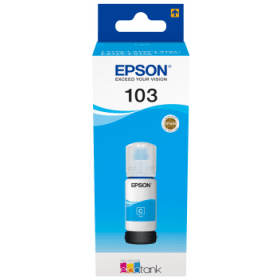 Epson 103 Cyan EcoTank Ink Bottle (C13T00S24A10) – 4,500 Pages