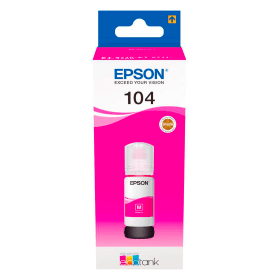 Epson 104 Magenta EcoTank Ink Bottle (C13T00P340) – 7,500 Pages