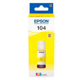 Epson 104 Yellow EcoTank Ink Bottle (C13T00P440) – 7,500 Pages