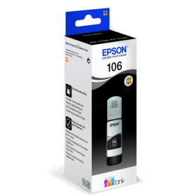 Epson 106 Photo Black EcoTank Ink Bottle (C13T00R140) – 5,000 Pages