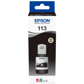 Epson 113 Black EcoTank Ink Bottle (C13T06B140) – 7,500 Pages