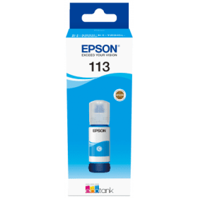 Epson 113 Cyan EcoTank Ink Bottle (C13T06B240) – 6,000 Pages
