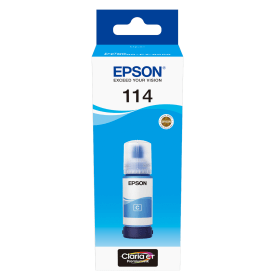 Epson 114 Cyan EcoTank Ink Bottle (C13T07B240) – 70ml