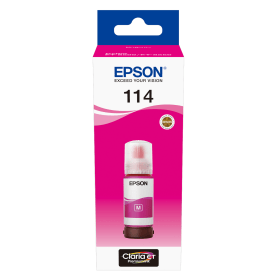 Epson 114 Magenta EcoTank Ink Bottle (C13T07B340) – 70ml