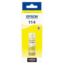 Epson 114 Yellow EcoTank Ink Bottle (C13T07B440) – 70ml