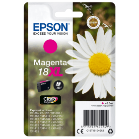 Epson 18XL Magenta High Capacity Ink Cartridge (C13T18134012) – 450 Pages