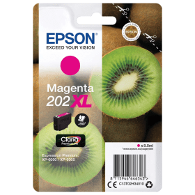 Epson 202XL Magenta Ink Cartridge (C13T02H34010) – 650 Pages