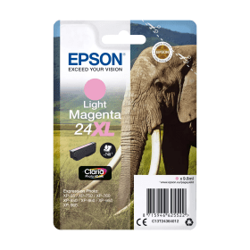 Epson 24XL Light Magenta High Capacity Ink Cartridge (C13T24364012) – 500 Pages