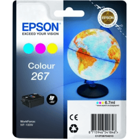 Epson 267 Colour Ink Cartridge (C13T26704010) – 200 Pages
