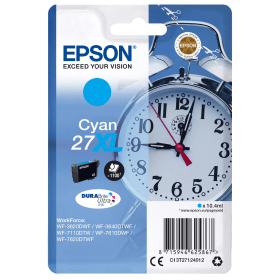 Epson 27XL Cyan High Capacity Ink Cartridge (C13T27124012) – 1100 Pages