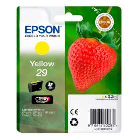 Epson 29 Yellow Ink Cartridge (C13T29844012) – 180 Pages