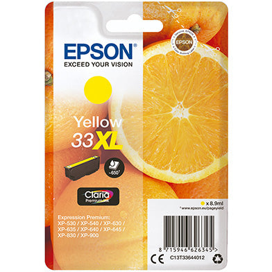 Epson 33XL Yellow Ink Cartridge T3364
