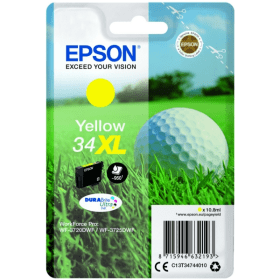 Epson 34XL Yellow High Capacity Ink Cartridge (C13T34744010) – 950 Pages