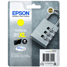 Epson 35XL Yellow High Capacity Ink Cartridge (C13T35944010) – 1900 Pages
