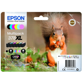 Epson 378XL High Capacity Multipack – 6 Ink Cartridges (C13T37984010)