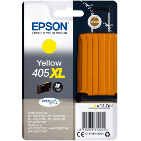 Epson 405XL Yellow High Capacity Ink Cartridge (C13T05H44010) – 1,100 Pages