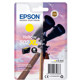 Epson 502XL Yellow Ink Cartridge (C13T02W44010) – 470 Pages