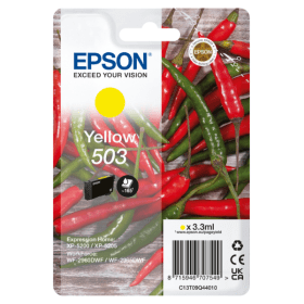 Epson 503 Yellow Ink Cartridge (C13T09Q44010) – 165 Pages