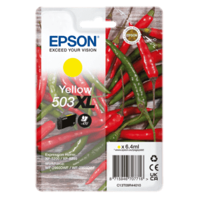 Epson 503XL Yellow Ink Cartridge (C13T09R44010) – 470 Pages