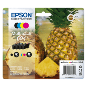 Epson 604 Black & Colour Ink Cartridge Multipack (C13T10G64010)