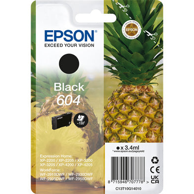 Epson 604 Black Ink Cartridge T10G1
