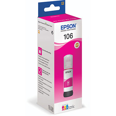 Epson 106 Magenta EcoTank Ink Bottle T00R3