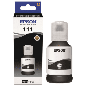 Epson 111 Black EcoTank Ink Bottle (C13T03M140) – 6,000 Pages