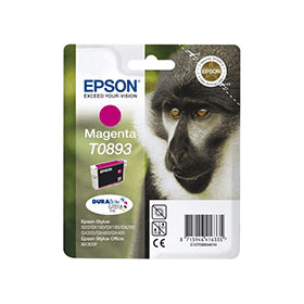 Epson T0893 Magenta Ink Cartridge (C13T08934011) – 170 Pages