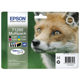 Epson T1285 Multipack – 4 Ink Cartridges (C13T12854012)