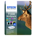 Epson T1306 XL Colour Multipack – 3 Ink Cartridges (C13T13064012)