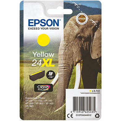Epson 24XL Yellow Ink Cartridge T2434