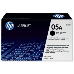 HP 05A Black Toner Cartridge (CE505A) – 2,300 Pages