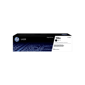 HP 106A Black Toner Cartridge (W1106A) - 1,000 Pages