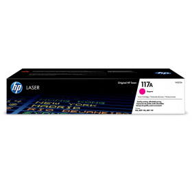 HP 117A Magenta Toner Cartridge (W2073A) - 700 Pages