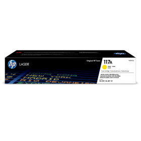 HP 117A Yellow Toner Cartridge (W2072A) - 700 Pages