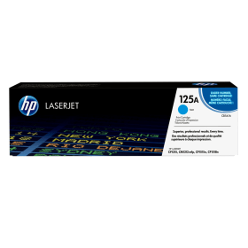 HP 125A Cyan Toner Cartridge (CB541A) – 1,400 Pages