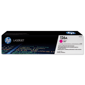 HP 126A Magenta Toner Cartridge (CE313A) – 1,000 Pages