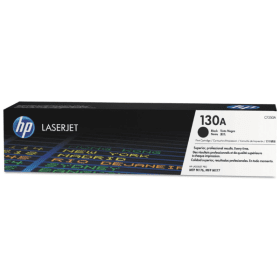 HP 130A Black Toner Cartridge (CF350A) – 1,300 Pages