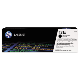 HP 131X Black High Capacity Toner Cartridge (CF210X) – 2,400 Pages
