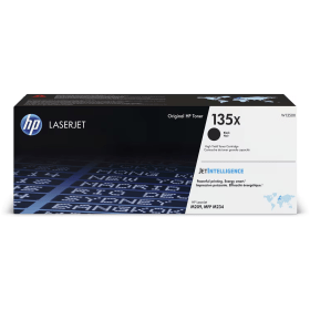 HP 135X Black Toner Cartridge (W1350X) - 2,400 Pages