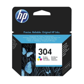 HP 304 Tri-Colour Ink Cartridge (N9K05AE) – 100 Pages