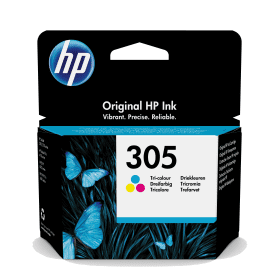 HP 305 Tri-Colour Ink Cartridge (3YM60AE) – 100 Pages