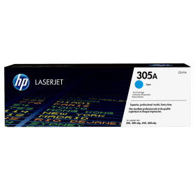 HP 305A Cyan Toner Cartridge (CE411A) – 2,600 Pages