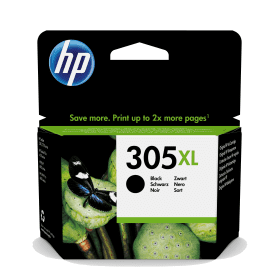 HP 305XL Black Ink Cartridge (3YM62AE) – 240 Pages