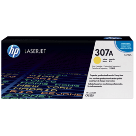 HP 307A Yellow Toner Cartridge (CE742A) – 7,300 Pages