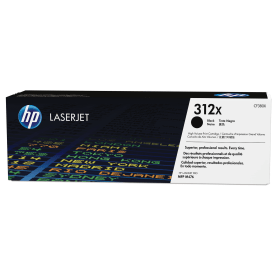 HP 312X Black High Capacity Toner Cartridge (CF380X) – 4,400 Pages
