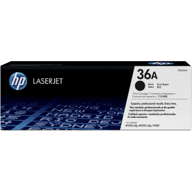 HP 36A Black Toner Cartridge (CB436A) – 2,000 Pages
