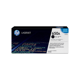 HP 650A Black Toner Cartridge (CE270A) – 13,500 Pages
